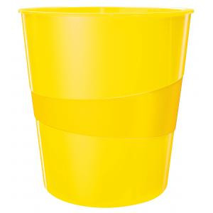 Kôš plastový Leitz WOW 15 ℓ žltý