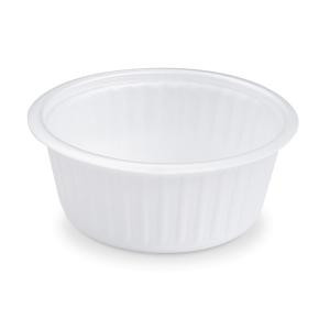 Termo miska (XPS) biela Ă127mm 340ml (50 ks)