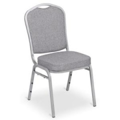 Banketov stolika Silver Smooth, strieborn rm, ltka siv 