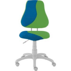 Detsk rastca stolika FUXO S-LINE modro/zelen (Suedine) 