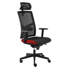 Kancelrska stolika GAME VIP SYN ierno/erven (B8033) + PDH 3D + podrky P44 