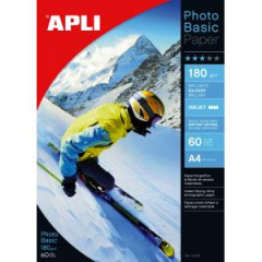 Fotopapier APLI A4 Photobasic lesklý 180g 60 hárkov