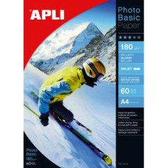 Fotopapier APLI A4 Photobasic leskl, 180g, 60 hrkov