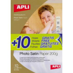 Fotopapier APLI A4 Satin, 200g, 20 hrkov