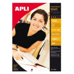 Fotopapier APLI A4 matn,120g, 100 hrkov