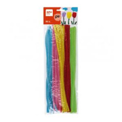 Chlpat� modelovacie d�tiky fluorescen�n� mix 50ks 