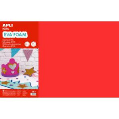 APLI pena EVA na tvorenie 600x400mm, mix farieb 10 h�rkov 