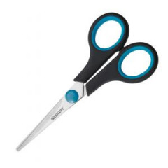 Nonice Westcott Easy Grip 14cm modro-ierne 