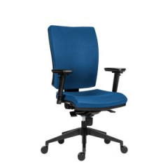 Kancelrska stolika GALA Plus SL modr BN3 + podrky AR08