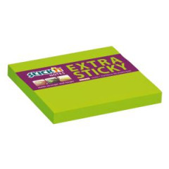 Samolepiaci bloek, 76x76 mm, nenovo zelen 