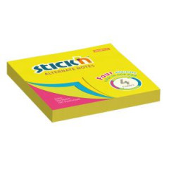 Samolepiaci bloek, Alternate mix nen, 76x76 mm 