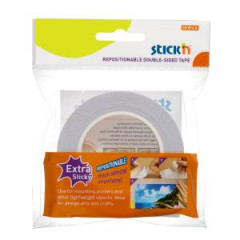 Lepiaca pska Stick`n Hopax 12 mm x 12 m obojstrann odnmaten 