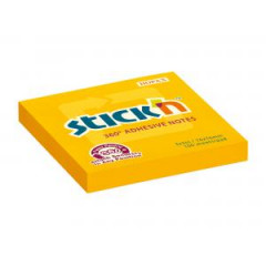 Samolepiaci bloek, 360, 76x76 mm, oranov 