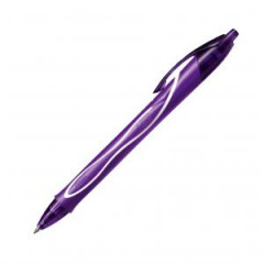 Glov pero Bic Gelocity Quick Dry fialov 
