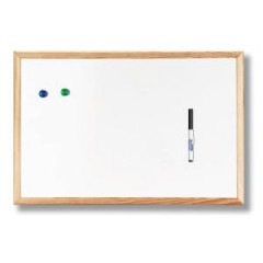 Magnetick tabua 40x60 cm biela 