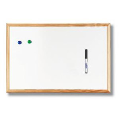 Magnetick tabua 60x90 cm biela 