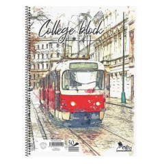 Blok College Notes A5 50 listov linajkov 
