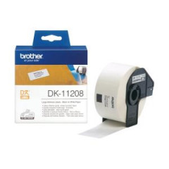 Samolepiace etikety Brother QL 38x90mm adresn vek biele 