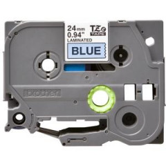 Samolepiaca pska Brother TZe-551 24 mm modr/ierna 