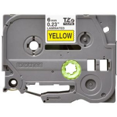 Samolepiaca pska Brother TZe-611 6 mm lt/ierna 