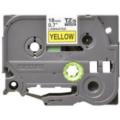 Samolepiaca pska Brother TZe-641 18 mm lt/ierna 