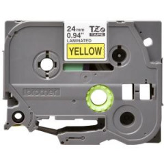 Samolepiaca pska Brother TZe-651 24 mm lt/ierna 