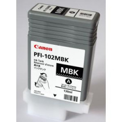 Atramentov npl Canon PFI-102MBK pre iPF500/600/700 LP17/24 matte black (130 ml) 