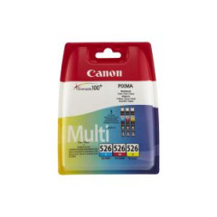 Atramentov npl Canon CLI-526 pre MG 5150/5250/6150/8150 C/M/Y pack (3x450 str.) 