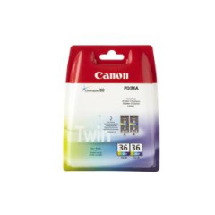 Atramentov npl Canon CLI-36 pre PIXMA iP100/ mini 260 color TWIN (2ks) (2 x 249 str.) 