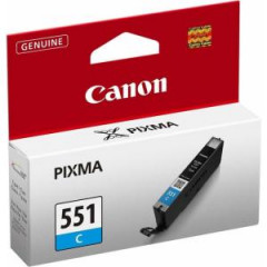 Atramentov npl Canon CLI-551 C pre MG 5450/6350/iP7250 cyan (330 str.) 