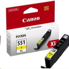 Atramentov npl Canon CLI-551 Y pre MG 5450/6350/iP7250 yellow XL (500 str.) 