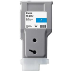Atramentov npl Canon PFI-207C pre iPF680/685/780/785 cyan (300 ml) 