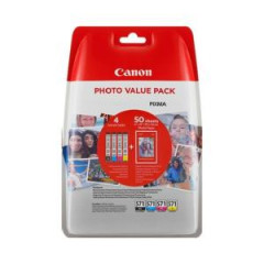 Atramentov npl Canon PGI-570PGBK+ CLI-571BK/C/M/Y multipack pre MG 5750/5751 + PP201 10x15 