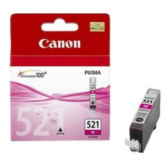 Atramentov npl Canon CLI-521 pre MP 540/620/630/980/iP 3600/4600 magenta (460 str.) 