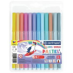 Sada popisovaov Centropen Pastel 7550/12S 