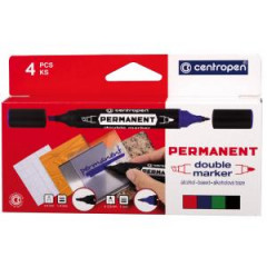 Sada pemanentnch popisovaov Centropen 1666 double 4f 
