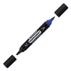 Permanentn popisova Centropen 1666 double modr 