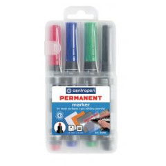 Sada permanentnch popisovaov Centropen 8566/4S 