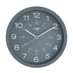 Nstenn hodiny CEP Riviera 30cm siv 