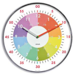 Nstenn hodiny CEP 30cm uebn farebn 