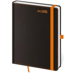 Dir BLACK ORANGE denn A5 14,3x20,5cm 2026 