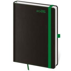 Dir BLACK GREEN tdenn B6 12x16,5cm 2026 