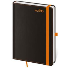 Dir BLACK ORANGE tdenn B6 12x16,5cm 2026 