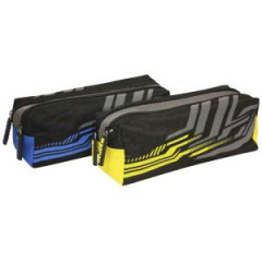 Puzdro na perá DONAU Šport, mix farieb, 6 ks 