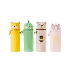 Peračník stojaci DONAU silikónový Zvieratá, mix motívov, 12 ks 