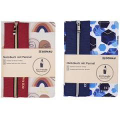 Blok DONAU A5 s peračníkom, 96 listov, papier 70 g/m² , bodkované linajkovanie 