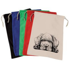 Vrecko na prezuvky/telesnú výchovu DONAU Zvieratá, mix 5 motívov, 10 ks 