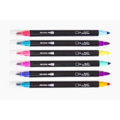 Školské fixky DONAU s funkciou zmeny farby, mix farieb, 6 ks 