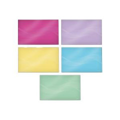 Laminovaná podložka na písanie DONAU, 55x35cm, 5 pastelových farieb 
