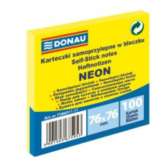 Samolepiaci bloek Donau nenov 76x76 mm lt 